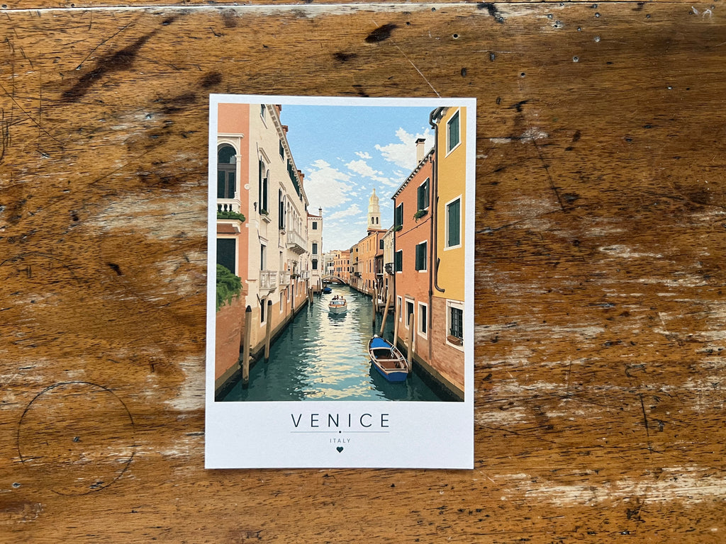 „Venice Premium Set“ 2 Notes and 10 Venice Postcards