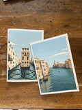 Venice Notebook Set – Palazzo Tetta & Grand Canal Illustrated Journals
