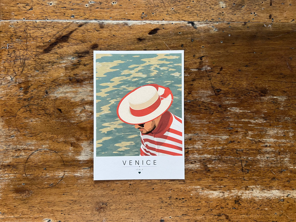 „Venice Premium Set“ 2 Notes and 10 Venice Postcards
